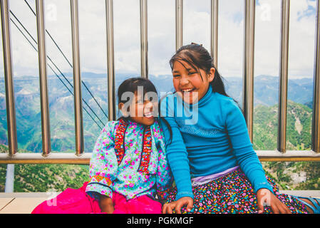 Creel, Chihuahua, Mexico. Creel station, is a population of the Mexican state of Chihuahua, high up in the Sierra Madre Occidental, in the municipali Stock Photo