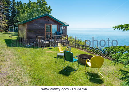 Cabin With Sweeping Views Of Lake Superior In Lutsen Minnesota