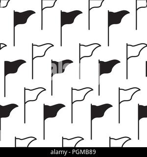flags direction position location background pattern vector illustration Stock Vector
