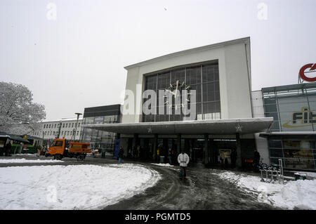 Graz mainline rail station in Graz, Austria Stock Photo