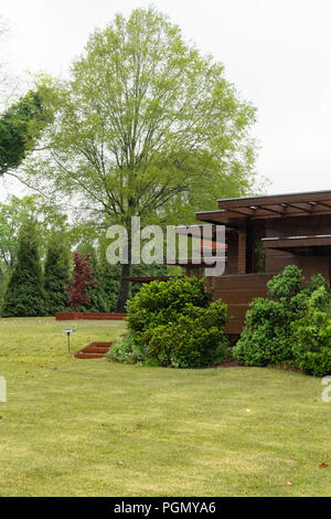 Alabama Florence Rosenbaum House Frank Lloyd Wright Usonian design ...