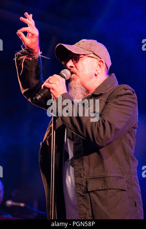 Chris Thompson Singer Chris Thompson (Manfred Mann's Earth Band) performing with the SAS band ...
