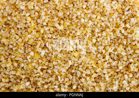 bulgur cracked wheat (Triticum aestivum) Stock Photo