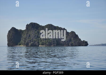 Underground River at El Nido, Philippines Stock Photo