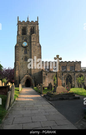 St Gregory church, Bedale market town, Hambleton, North Yorkshire, England Stock Photo