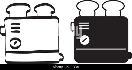 toaster Stock Vector