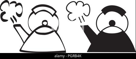 teapot Stock Vector