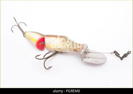 An old Heddon River Runt Spook fishing lure, or plug, designed for catching  predatory fish. From a collection of vintage and modern fishing tackle. No  Stock Photo - Alamy