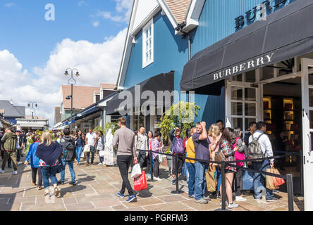 Bicester shopping village burberry hi-res stock photography and images -  Alamy