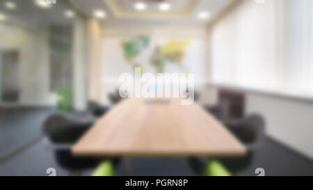 Abstract defocused office interior for copyspace background Stock Photo
