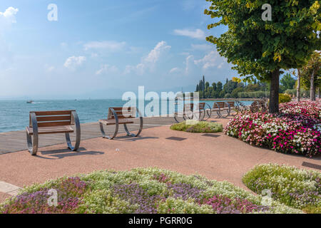 Bardolino, Lake Garda, Verona, Veneto, Italy, Europe Stock Photo