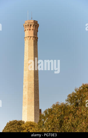 Ancient fireplace in the city of Valencia. Spain Stock Photo