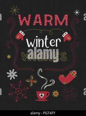 Christmas Holiday decoration Stock Vector