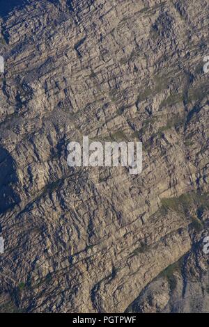 Large Structural Geology Folded Basal Quartzite of Ruadh-stac Beag Peak ...