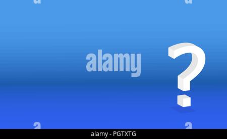 Question mark icon. Help symbol. FAQ sign on background. Stock Vector