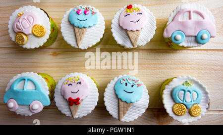 Homemade cakes ideas, use for advertising, design, marketing... that sweet and lovely Stock Photo