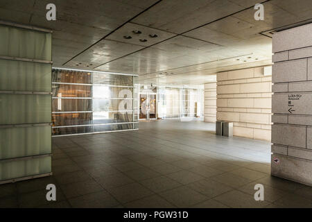 Art Tower Mito, Mito City, Ibaraki Prefecture, Japan. Designed by Japanese architect Arata Isozaki. Stock Photo