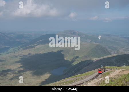 Mount Snowdon Stock Photo