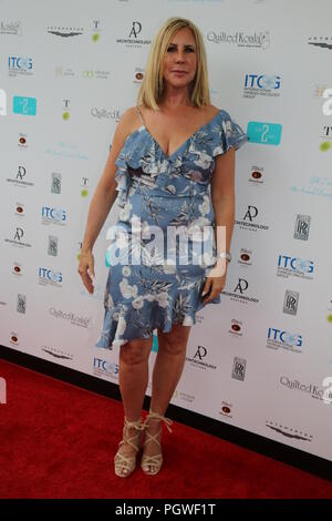 Jill Zarin 6th Annual Luxury Luncheon at Topping Rose House in Bridgehampton, NY  Featuring: Vicki Gunvalson Where: Bridgehampton, New York, United States When: 28 Jul 2018 Credit: IZZY/WENN.com Stock Photo