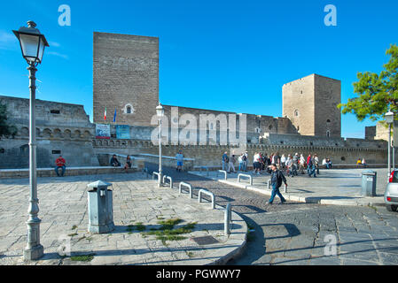 Castello Svevo, Bari, Puglia, Italy Stock Photo