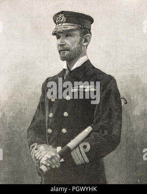 Admiral of the Fleet, Sir Edward Hobart Seymour, circa 1900 Stock Photo