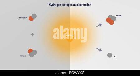 hydrogen isotopes nuclear fusion - elementary particles physics theory ...