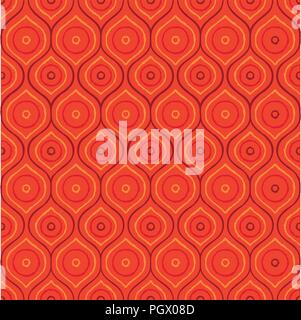 Abstract Aboriginal dot painting in vector format Stock Vector