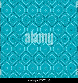 Abstract Aboriginal dot painting in vector format Stock Vector