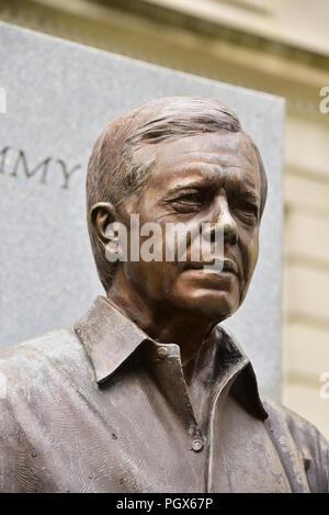 Statue Jimmy Carter, 39th President of the USA, 1977-1981, Atlanta, Georgia, USA Stock Photo