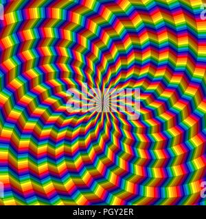 Color spectrum background, vector rainbow Stock Vector