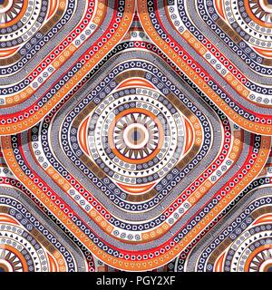 Tribal vector seamless pattern for backgrounds and webdesign Stock Vector