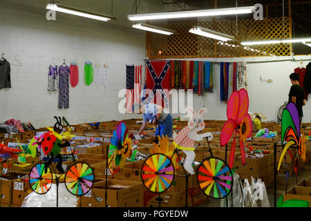 Gilbertsville, PA, USA - August 24, 2018: After nearly 100 years, Zerns Farmers Market will be closing its doors forever in one month. Stock Photo