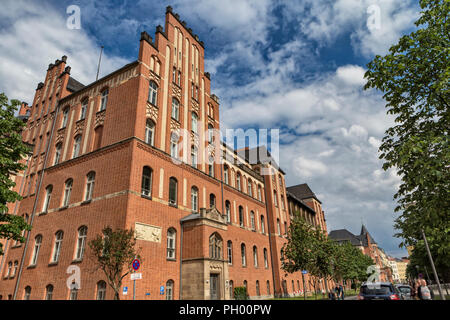 Charite-Mitte Hospital (1917), Berlin, Germany Stock Photo