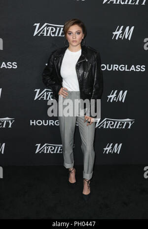 West Hollywood, California, USA. 28th Aug, 2018. Daya, at Variety's Annual Power Of Young Hollywood at The Sunset Tower Hotel in West Hollywood, California on August 28, 2018. Credit: Faye Sadou/Media Punch/Alamy Live News Stock Photo