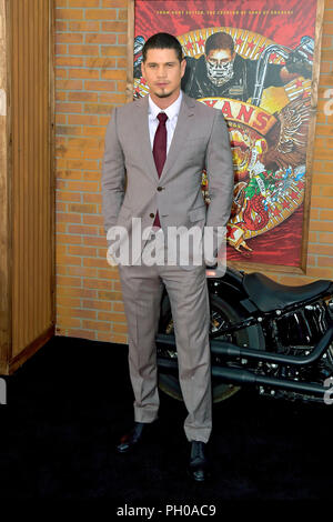 JD Pardo attending the premiere of FX's 'Mayans M.C.' at TCL Chinese Theatre on August 28, 2018 in Hollywood, California. Stock Photo