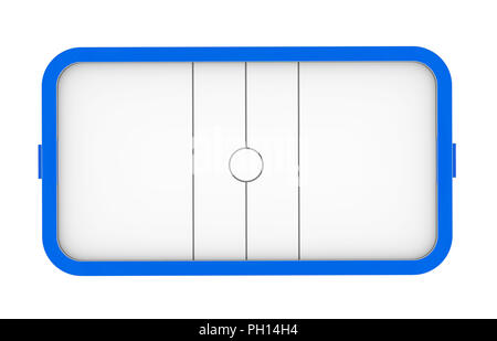 Air Hockey Table Isolated Stock Photo