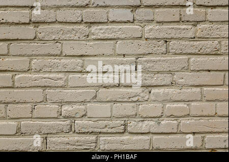 Old brick wall of silicate bricks. Texture Stock Photo