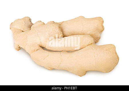 ginger, isolated on white background, clipping path, full depth of field Stock Photo