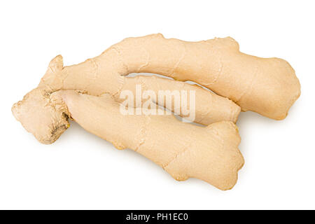 ginger, isolated on white background, clipping path, full depth of field Stock Photo