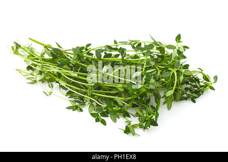 thyme isolated on white background Stock Photo