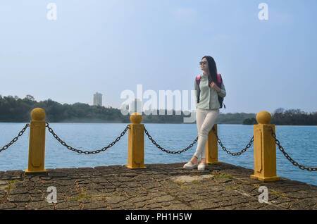 Taiwan Lifestyle beaches trains Kaohsiung Alishan Stock Photo