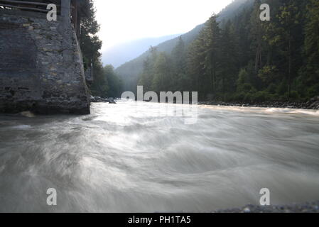 landscape of kasol Stock Photo