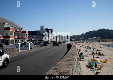 Cobo Bay, Guernsey, Channel Islands Stock Photo