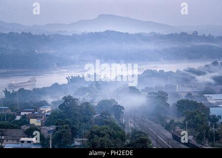 Chongqing, Chongqing, China. 30th Aug, 2018. Chongqing, CHINA-Scenery of Youxi Town in southwest China's Chongqing. Credit: SIPA Asia/ZUMA Wire/Alamy Live News Stock Photo