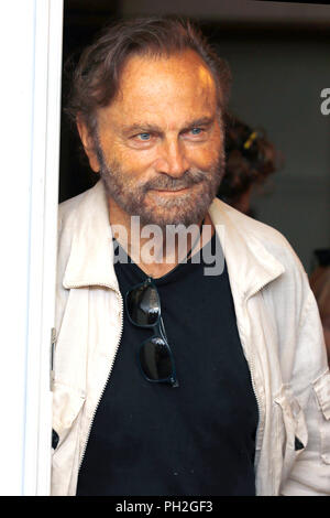 Venice, Italy. 29th Aug, 2018. Franco Nero attends the photocall for her Lifetime Achievement Award during the 75th Venice Film Festival on August 29, 2018 in Venice, Italy. Credit: John Rasimus/Media Punch ***France, Sweden, Norway, Denark, Finland, Usa, Czech Republic, South America Only***/Alamy Live News Stock Photo