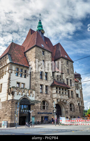 Forum Am Wall Polizeihaus 1908 Bremen Germany Stock Photo