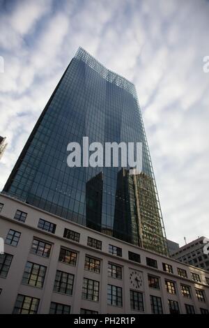 Skyscraper at the Marunouchi Business District in Chiyoda, Tokyo, Japan, November 26, 2017. () Stock Photo