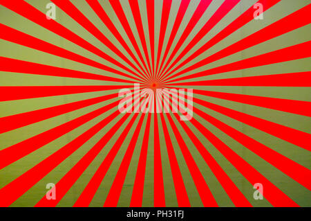 A red and greenish stripes abstract background image. Stock Photo