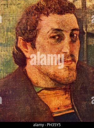 'Self Portrait', 1888-1889, (1936). Artist: Paul Gauguin. Stock Photo