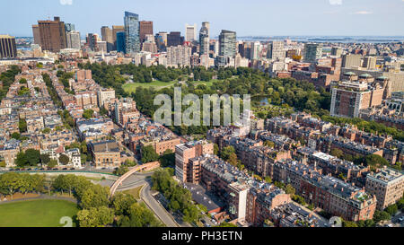 Boston Skyline, Boston, MA, USA Stock Photo